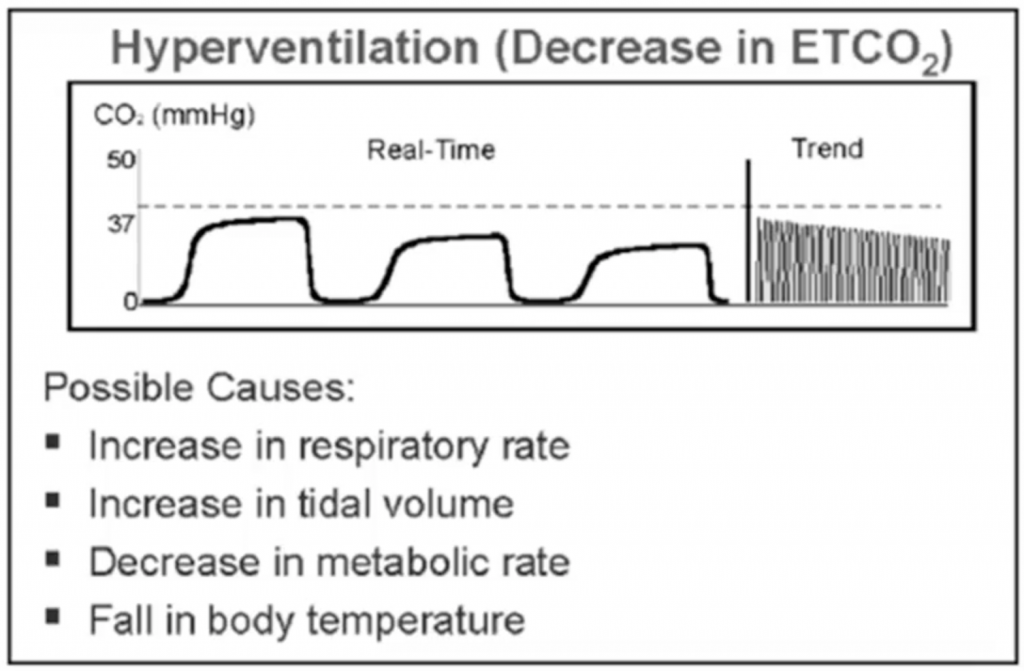 normal end tidal co2 during cpr