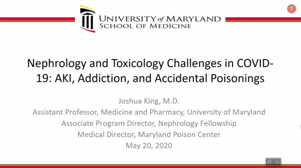 King – Nephrology and Toxicology Challenges in COVID-19