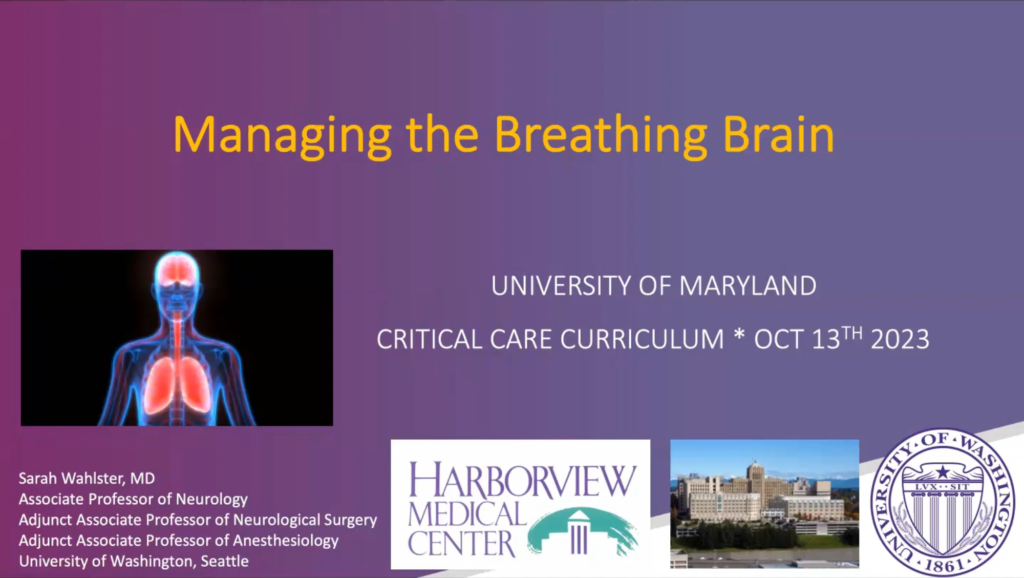 Wahlster – Managing the Breathing Brain